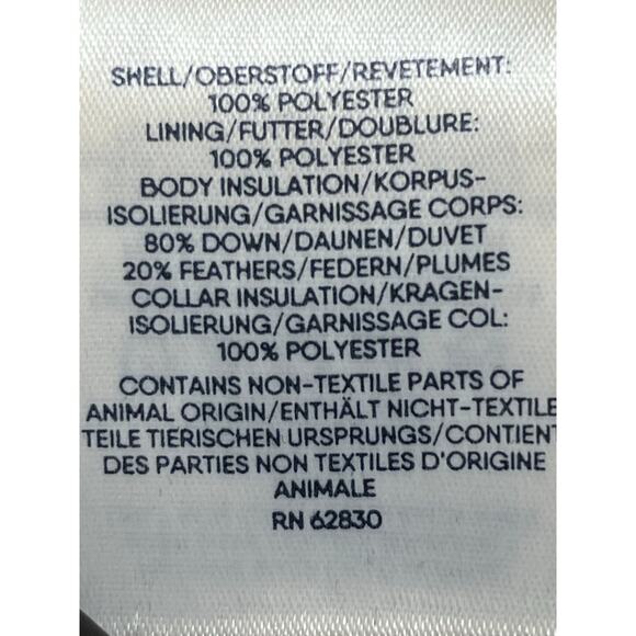 Lands’ End Women’s 10/12 Black Down Blend Zip Front Puffer Vest Insulated Fall - Picture 4 of 6